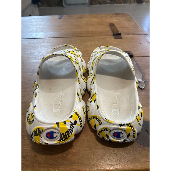 Men’s Champion Meloso Squish Smile Slides - Picture 5 of 6